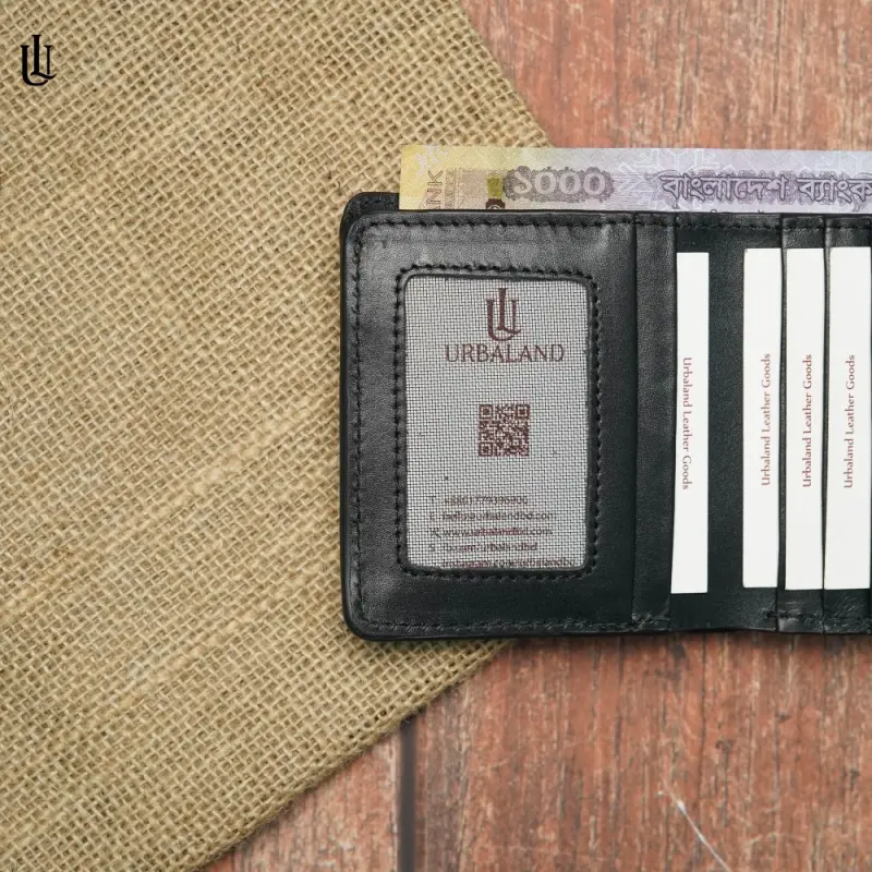 Kent Mini Wallet Black